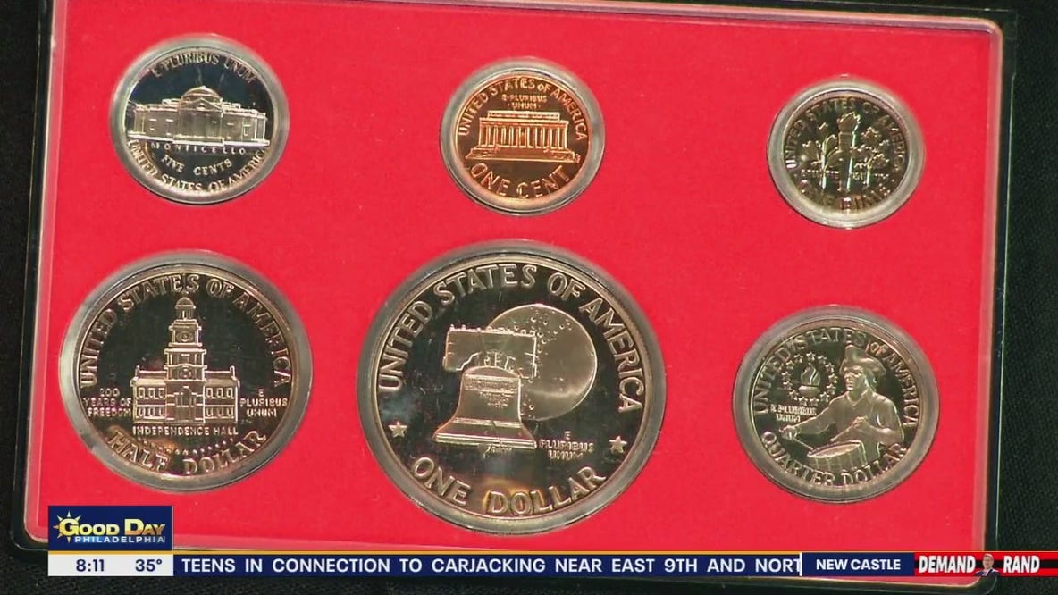 U.S. Mint releases new coins for America's 250th birthday