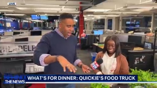 FOX 29 Behind The News: What's For Dinner? - Quickie's Food Truck