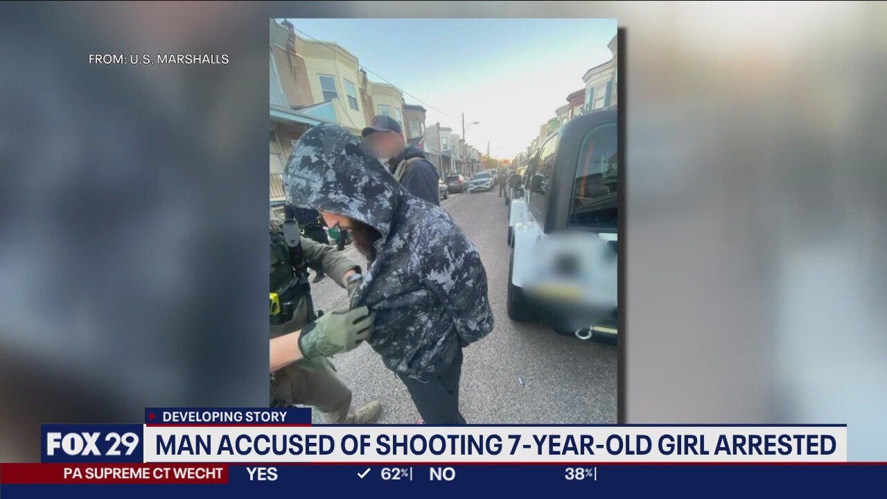 Man accused of shooting 7-year-old girl arrested