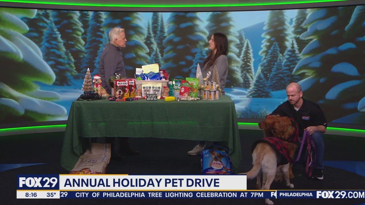 Annual Holiday Pet Drive