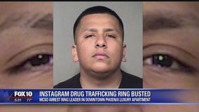 PD: Five men arrested, accused of using social media in drug trafficking ring