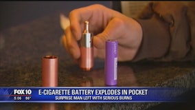 Valley man recovering after e-cig explosion