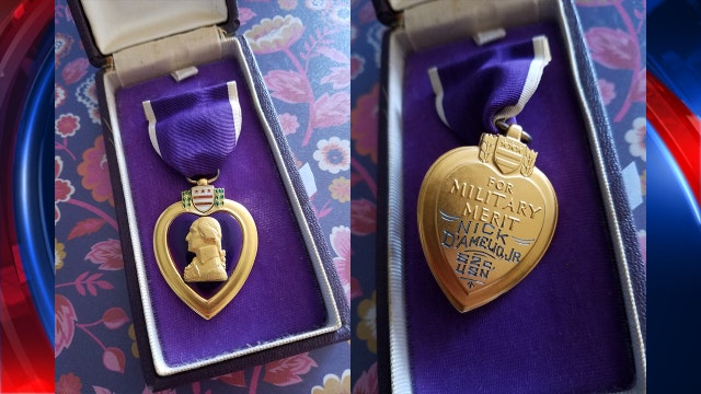 Purple Heart medal donated to Goodwill in Tucson to be reunited with family
