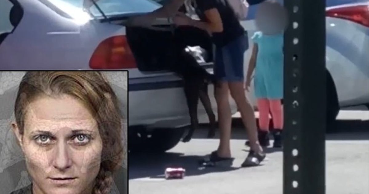 Florida woman accused of putting emaciated dog in trunk of car bonds ...
