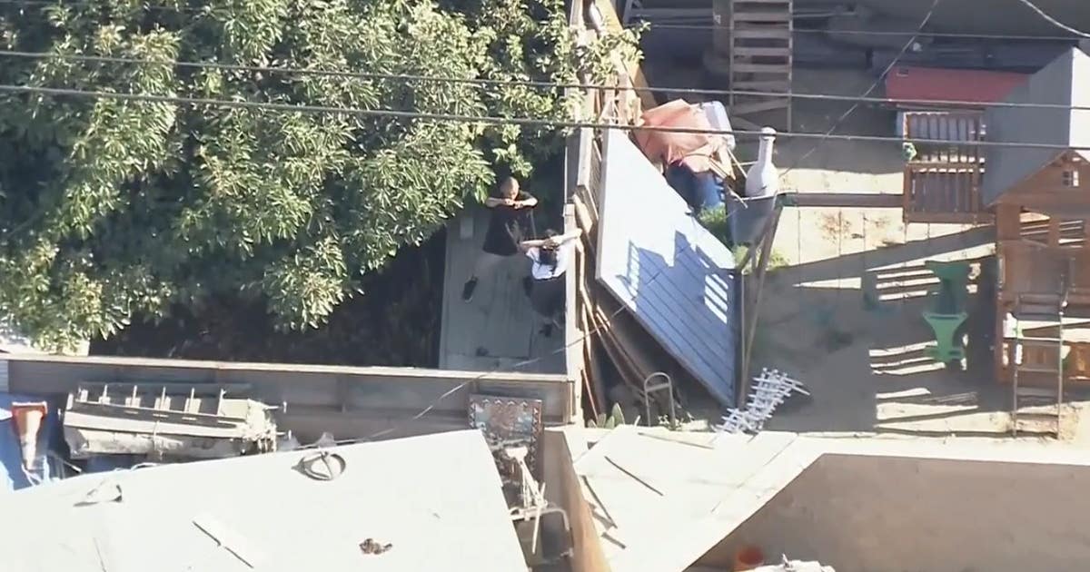 Two suspects taken into custody after wild police chase through Los ...