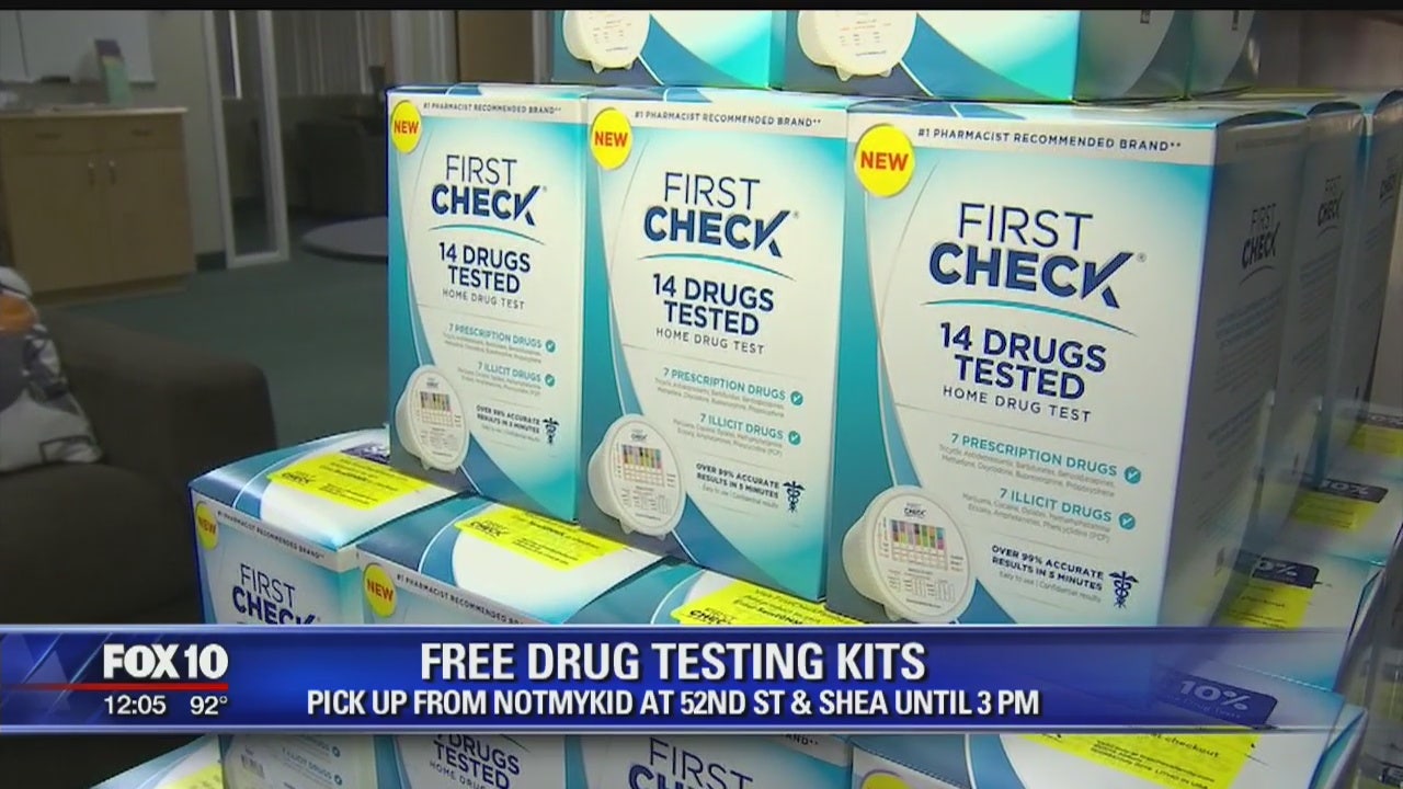 Free Drug Testing Kits Available For Pickup In Phoenix