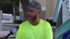 Man will end cross-country veterans' suicide awareness walk at Disney this week