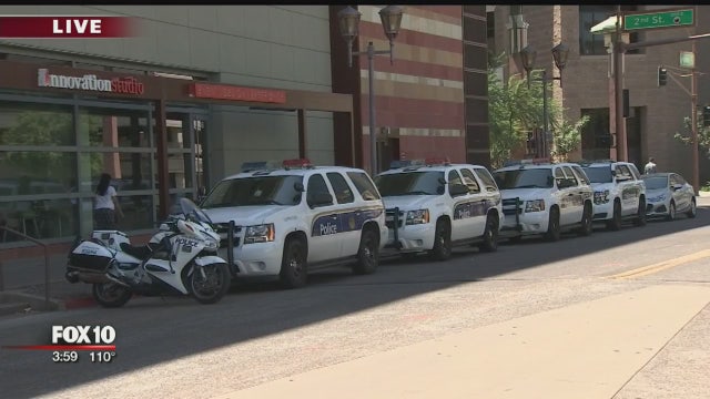 Phoenix Police, Fire crews take part in active shooter training in Downtown Phoenix