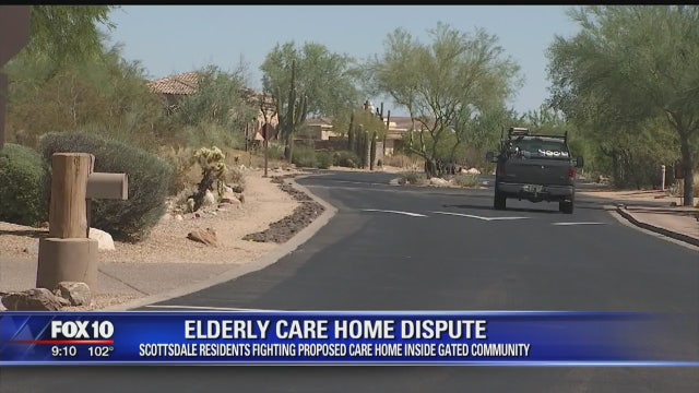 Residents in Scottsdale neighborhood fighting proposed care home inside gated community