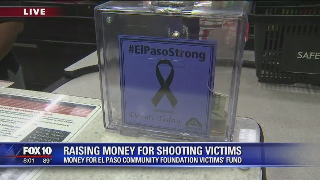 Valley grocery stores taking donations for El Paso shooting victims