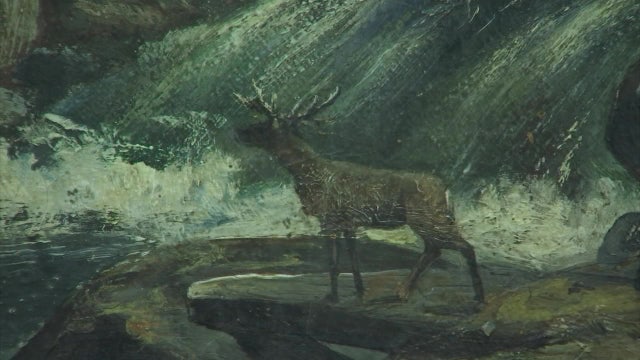 Auction to sell Thomas Moran painting found by Mesa woman