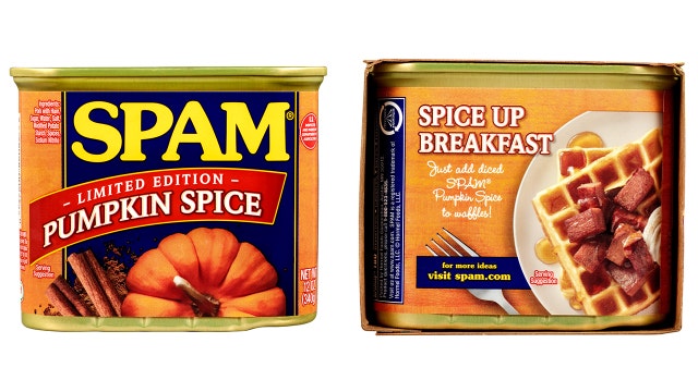 Can't get enough pumpkin spice? Grab a can of Pumpkin Spice Spam