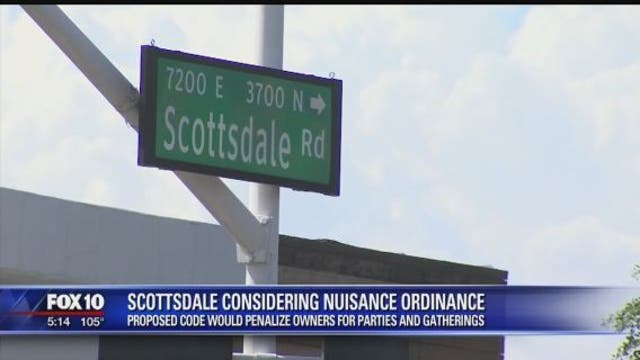 Scottsdale to consider nuisance ordinance