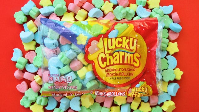 ‘Magically Delicious': Lucky Charms grants our wish for bags of giant marshmallows only
