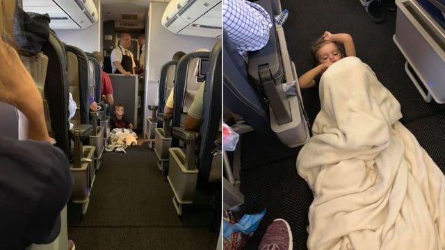 ‘He is a blessing': United Airlines crew, passengers befriend boy with autism who wouldn't sit in seat