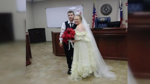 Texas newlyweds killed in car crash moments after tying the knot