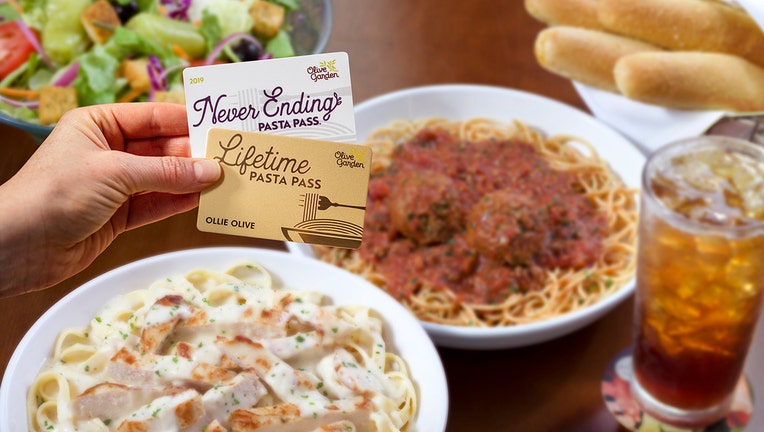 Olive Garden Offering Very Limited Number Of Lifetime Pasta