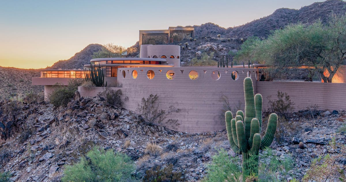 Frank Lloyd Wright-designed Phoenix home up for auction | FOX 10 Phoenix