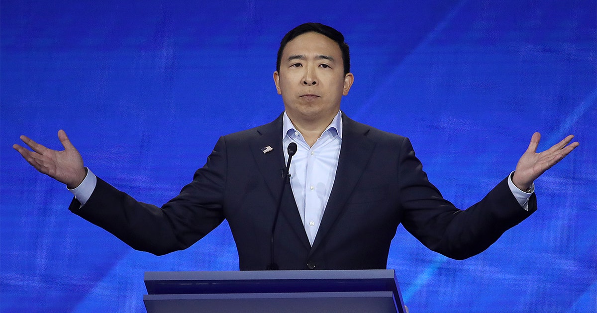 Yang announces plans to give away $1K per month to 10 families | FOX 10 ...