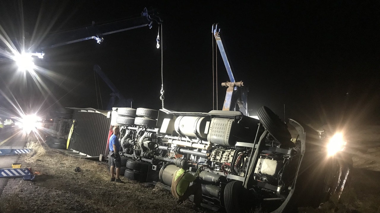 Downburst Causes Deadly Semi Truck Rollovers Along The I-10 Wednesday ...