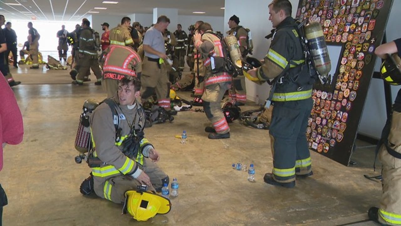 Memorial Stair Climb held in Dallas to remember 9/11 first responders