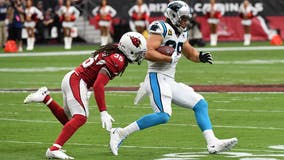 Allen throws 4 TDs, Panthers beat Cardinals 38-20