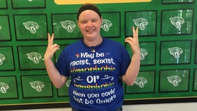 Student punished over anti-discrimination shirt that school says broke dress code