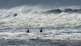 Hurricane Dorian strengthens back to Category 3 as it nears US coast; near-record storm surge feared