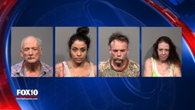 YCSO: Traffic stop leads to seizure of meth, fentanyl, heroin, 4 arrests