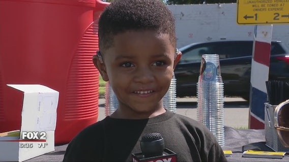 4-year-old with hearing disorder is CEO of popular lemonade stand