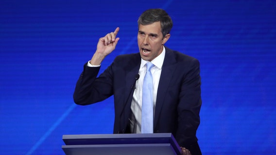 Vow to ban assault weapons gives Beto O'Rourke debate breakout