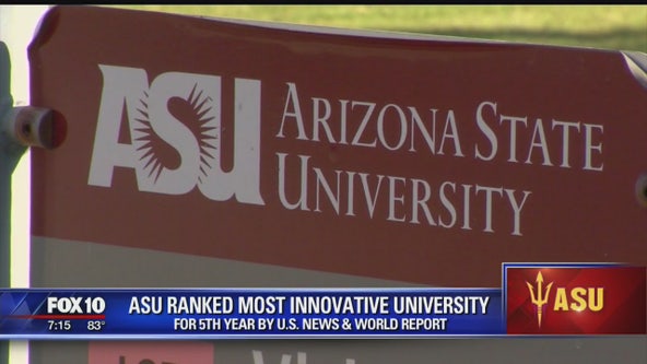 ASU ranked most innovative university