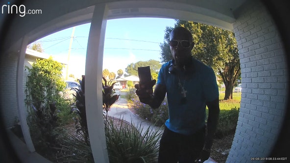 Video: Kind stranger named, 'Moses' returns wallet found in Tampa driveway