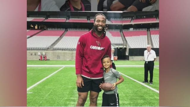 8-year-old boy is fastest flag football player in the Valley; NFL player takes notice
