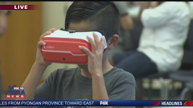 Kids in East Valley school use 3D printers, virtual reality and robots to learn