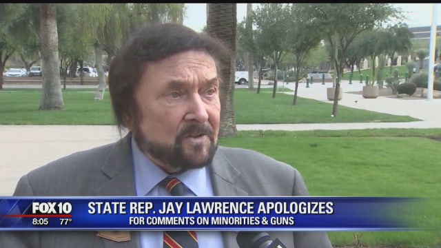 Arizona lawmaker sorry for comments about minorities, guns