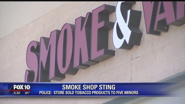 Police: Smoke shop sold tobacco products to minors; owner said probe "blown out of proportion"