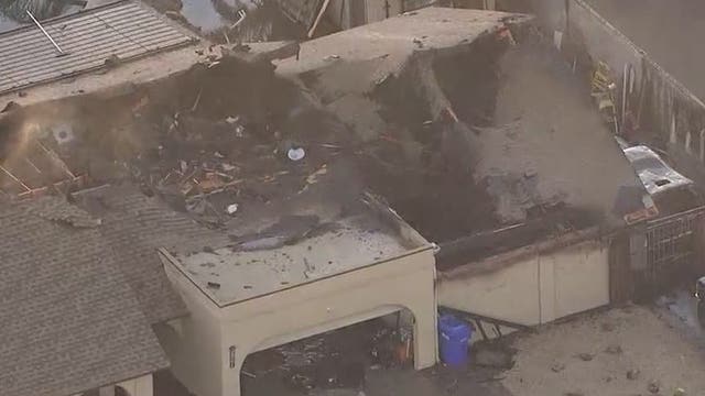 Fire destroys home in Chandler