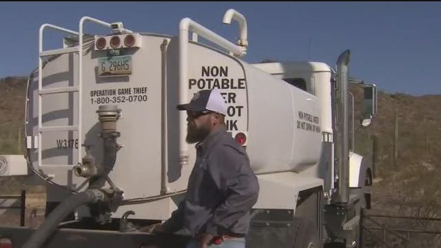 Arizona Game and Fish helps to keep wildlife hydrated during summer months