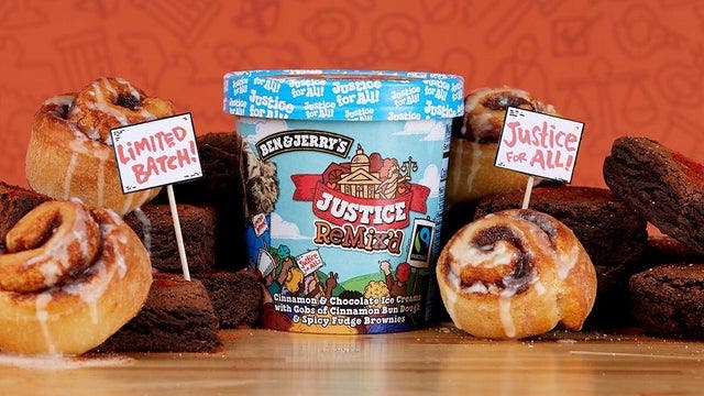 Ben & Jerry's unveils flavor backing criminal justice reform