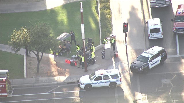 Teens taken to hospital after they were hit by car in Chandler