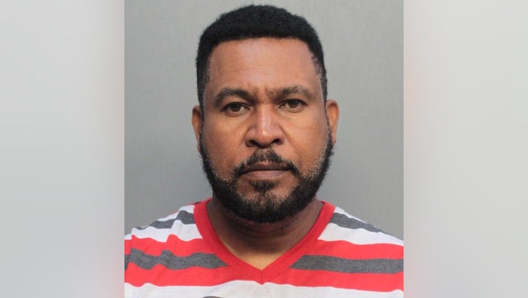 Yunior Beltres, 54, was charged with two counts of sexual battery on a minor.