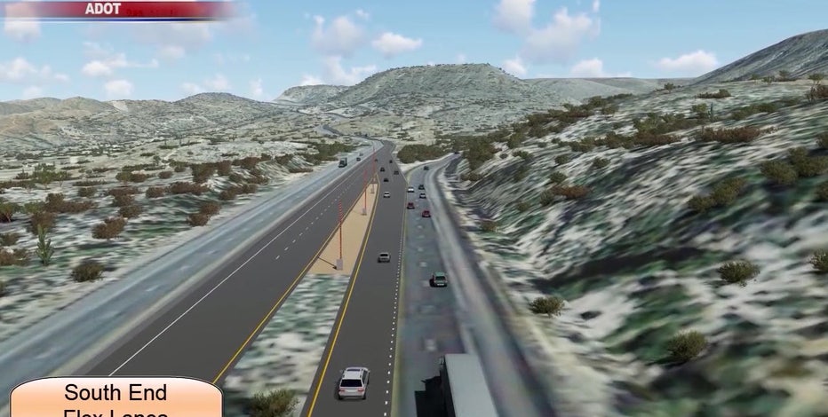 I-17 improvements coming, including addition of flex lane | FOX 10