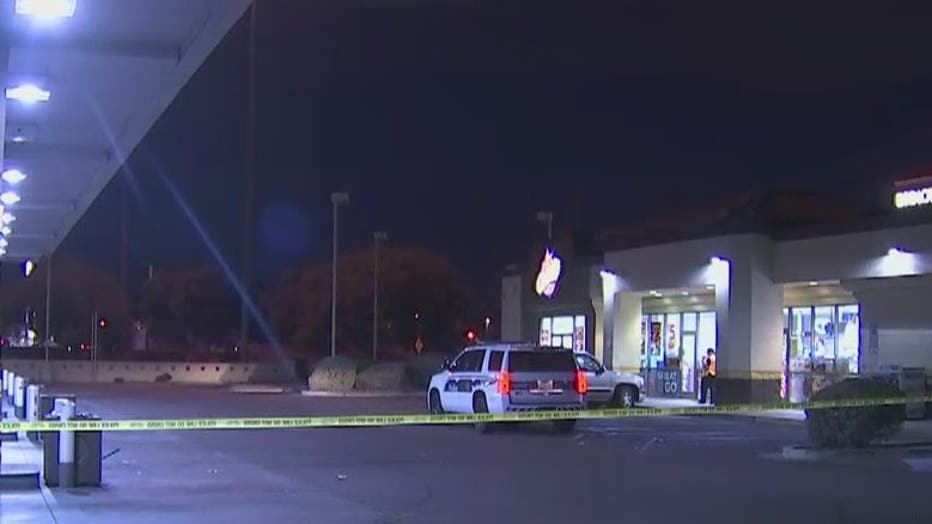 Pd Robbery Suspect Injured Trying To Escape Phoenix Gas Station