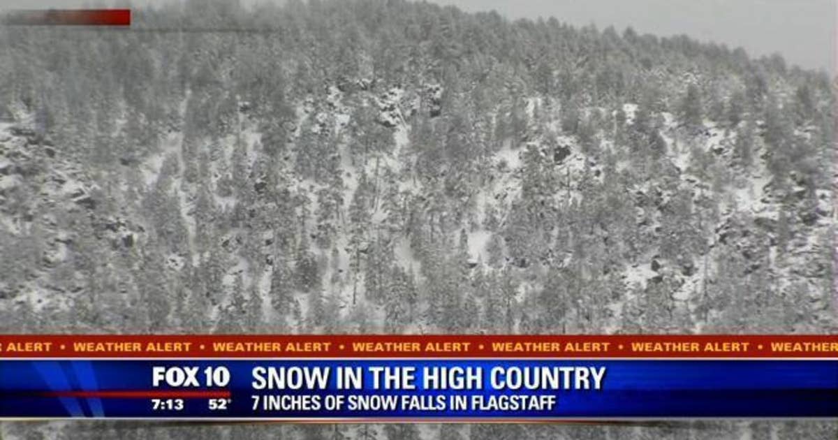 Winter storm drops snow across much of northern Arizona | FOX 10 Phoenix