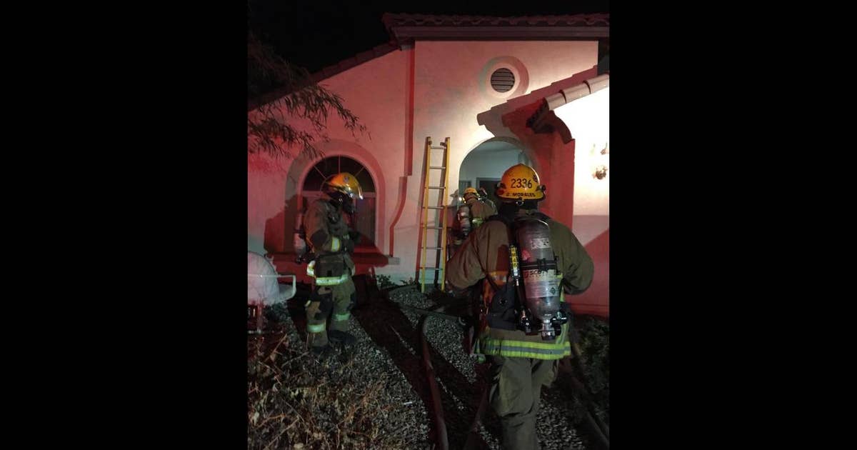 Overnight house fire displaces family of 8 | FOX 10 Phoenix