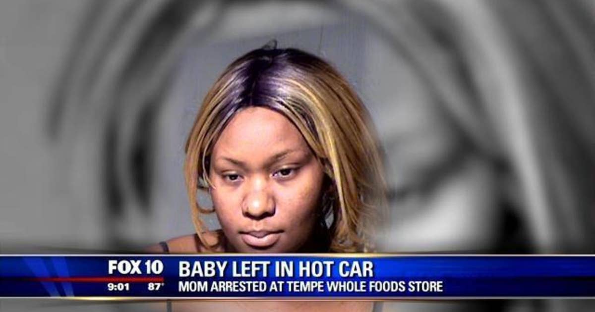 Woman accused of leaving baby in hot car while she shopped for ...