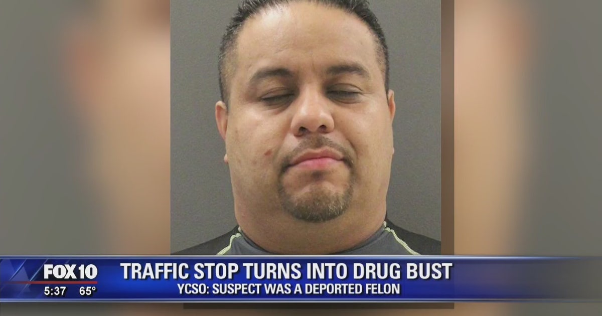 Traffic stop turns into a drug bust; suspect was a deported felon | FOX ...