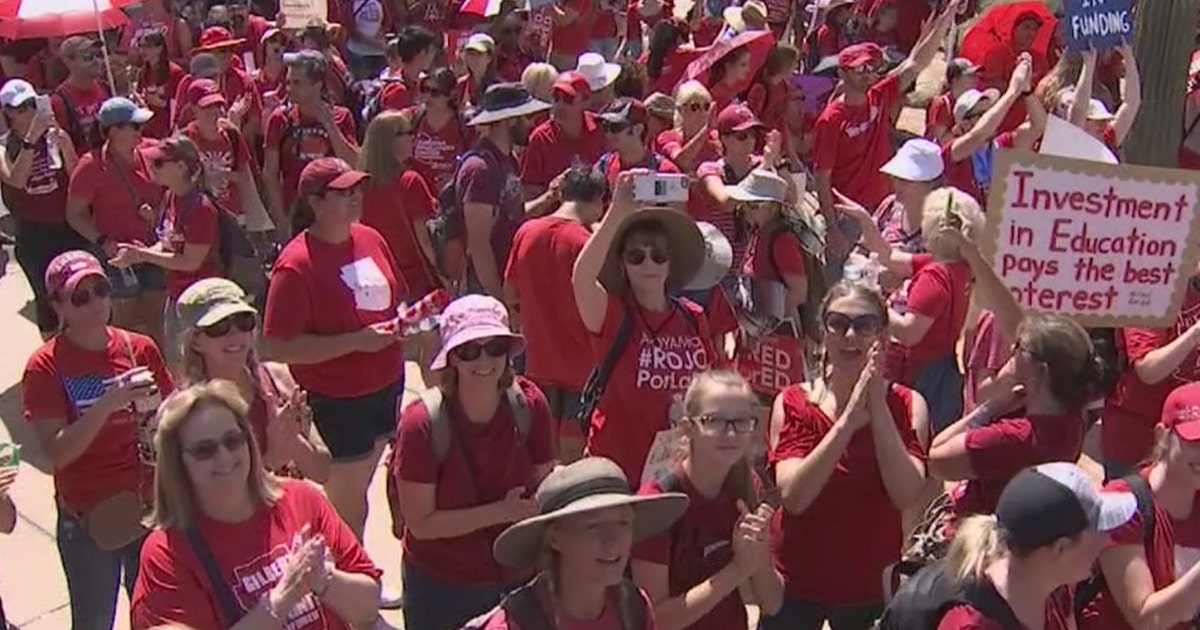 Redfer Riots One year after #RedforED protests, education leader says little ...