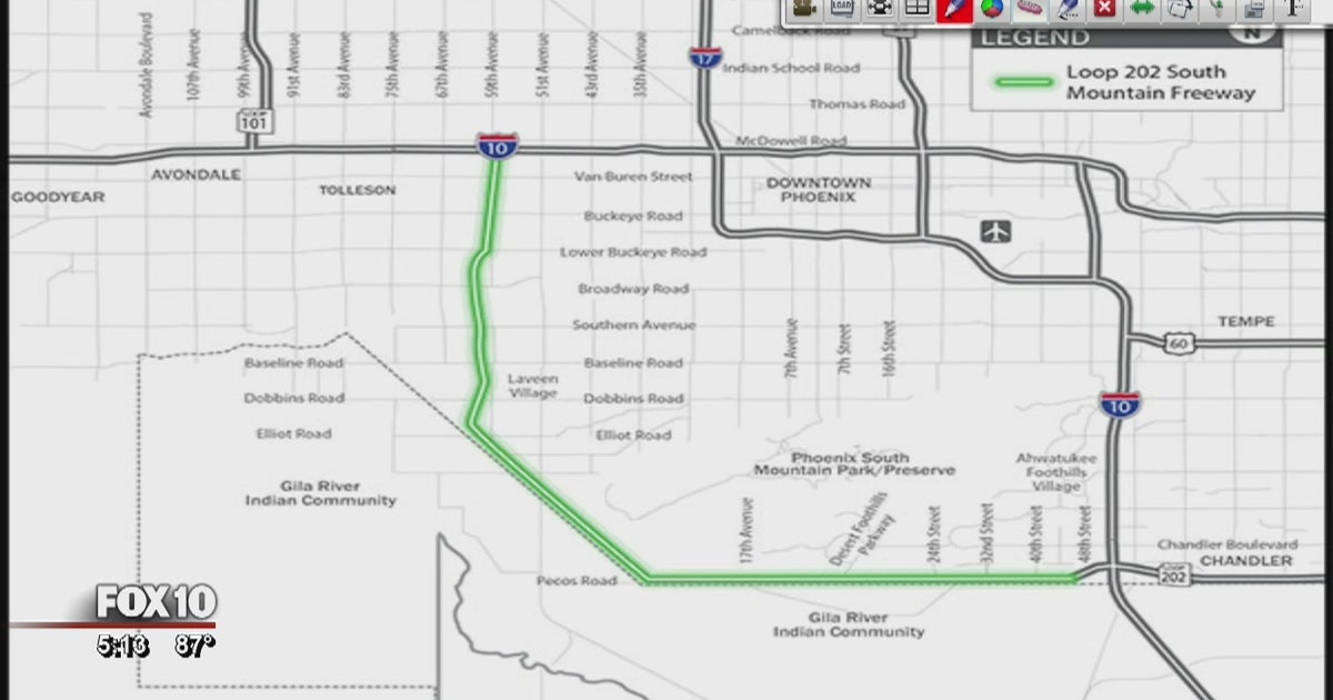 Loop 202 South Mountain freeway to open 3 years sooner | FOX 10 Phoenix